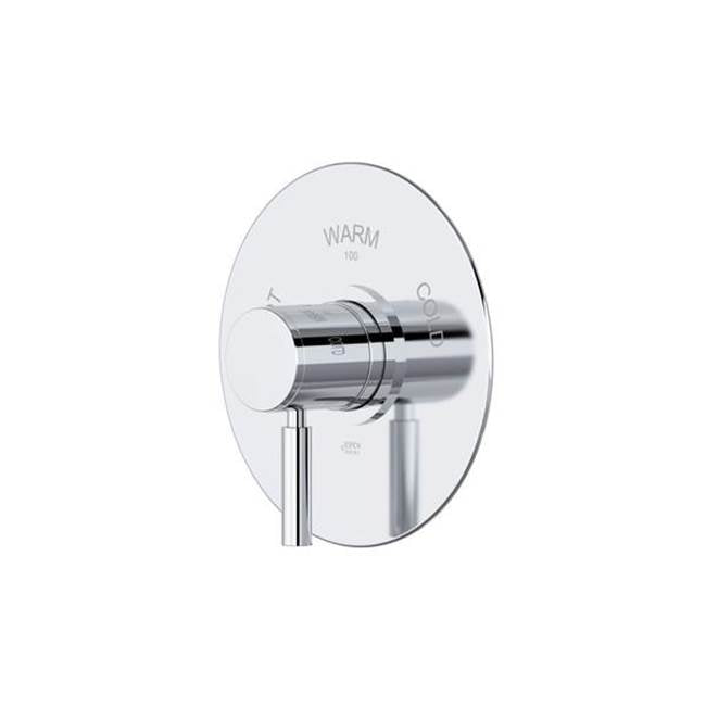 Riobel - RiuE 3/4'' Thermostatic Trim Without Volume Control - Chrome
