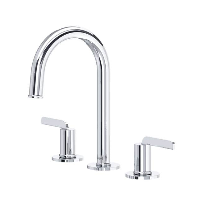 Riobel - AuthenticaE Widespread Lavatory Faucet With C-Spout - Chrome