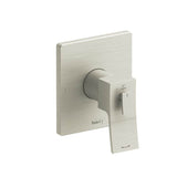 Riobel - ZendoE 1/2'' Therm & Pressure Balance Trim With 2 Functions - Brushed Nickel