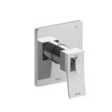 Riobel - ZendoE 1/2'' Therm & Pressure Balance Trim With 3 Functions - Chrome