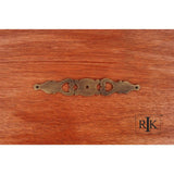 RK International - Contemporary Plate with One Hole - Antique English
