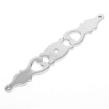 RK International - Contemporary Plate with One Hole - Polished Nickel