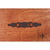RK International - Contemporary Plate with One Hole - Oil Rubbed Bronze