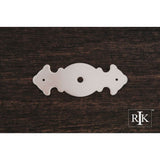 RK International - Decorative Plate with One Hole - Satin Nickel