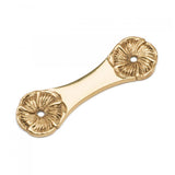 RK International - Daisy Pull Backplate - Polished Brass