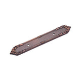 RK International - Ornate Edge Pull Backplate - Distressed Copper