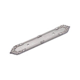 RK International - Ornate Edge Pull Backplate - Satin Nickel