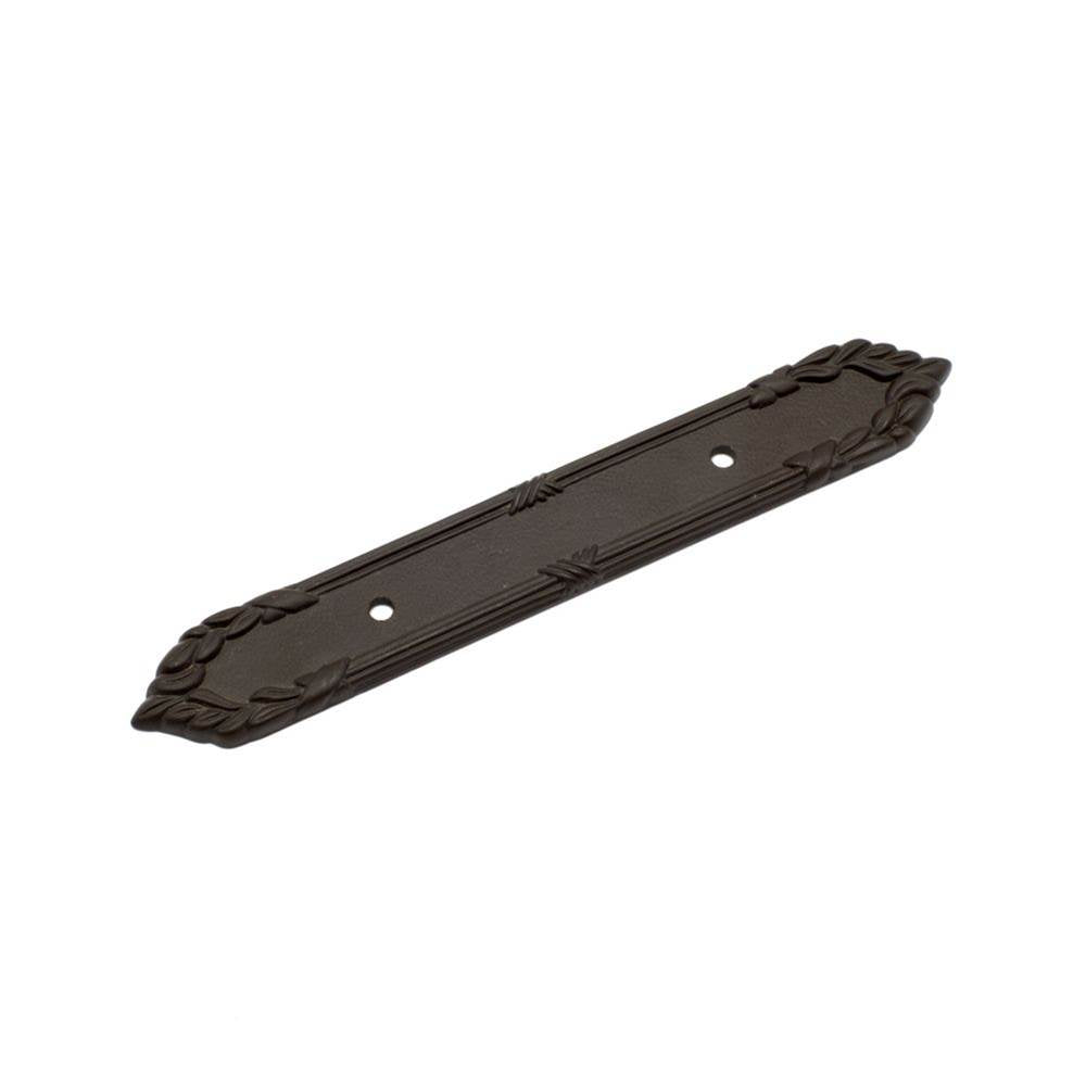 RK International - Ornate Edge Pull Backplate - Oil Rubbed Bronze