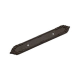 RK International - Ornate Edge Pull Backplate - Oil Rubbed Bronze