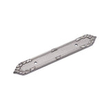 RK International - Ornate Edge Pull Backplate - Satin Nickel