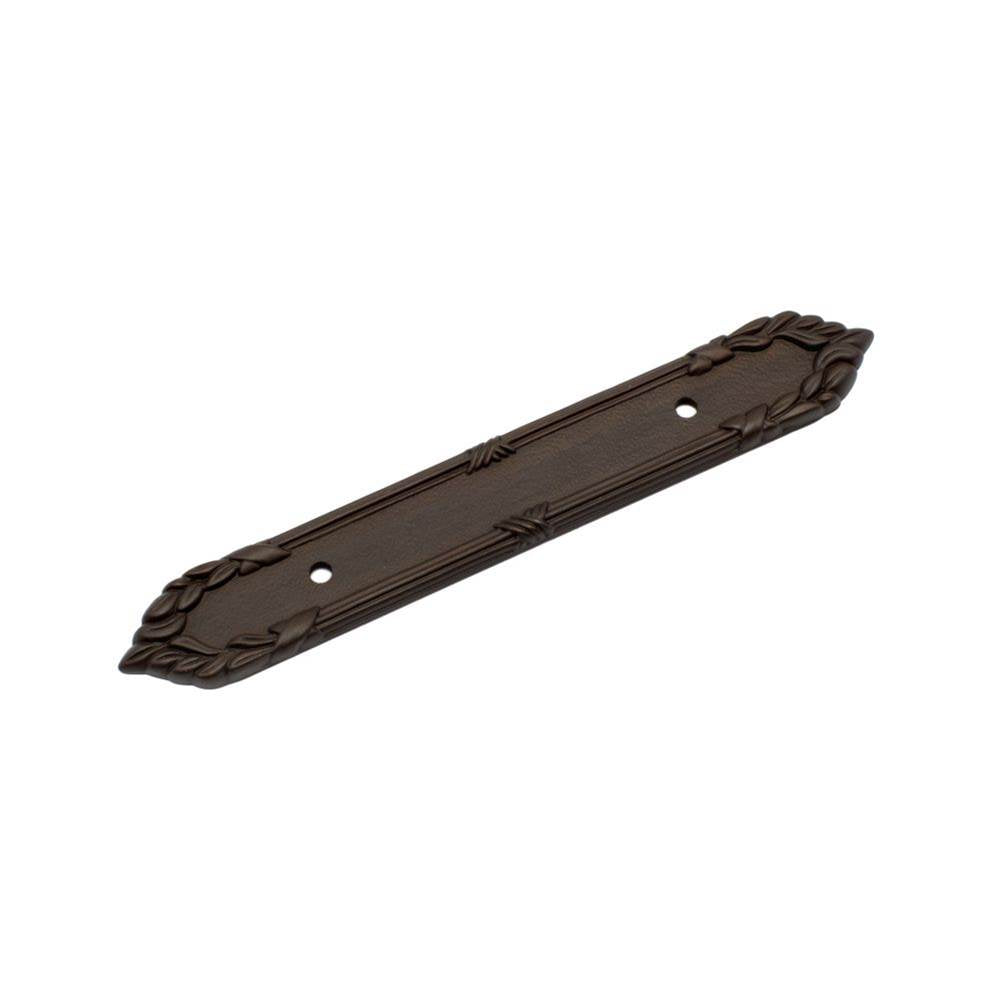 RK International - Ornate Edge Pull Backplate - Oil Rubbed Bronze