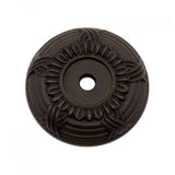 RK International - Cross and Petal Knob Backplate - Oil Rubbed Bronze