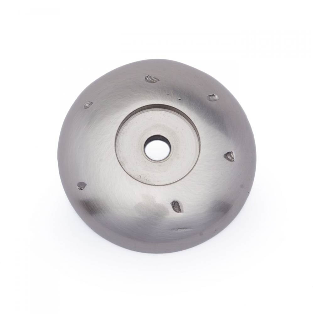 RK International - Distressed Knob Backplate - Satin Nickel