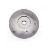 RK International - Distressed Knob Backplate - Satin Nickel