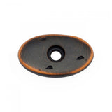 RK International - Distressed Oval Backplate - Valencia Bronze