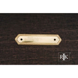 RK International - Rope Pull Backplate - Polished Brass