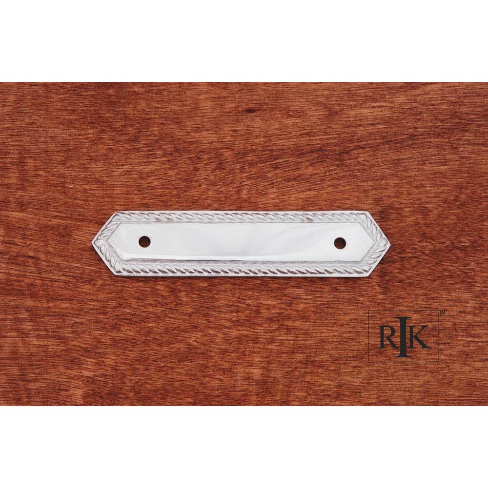 RK International - Rope Pull Backplate - Chrome