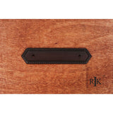RK International - Rope Pull Backplate - Oil Rubbed Bronze