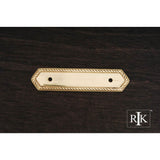 RK International - Rope Pull Backplate - Polished Brass