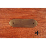 RK International - Smooth Pull Backplate - Antique English
