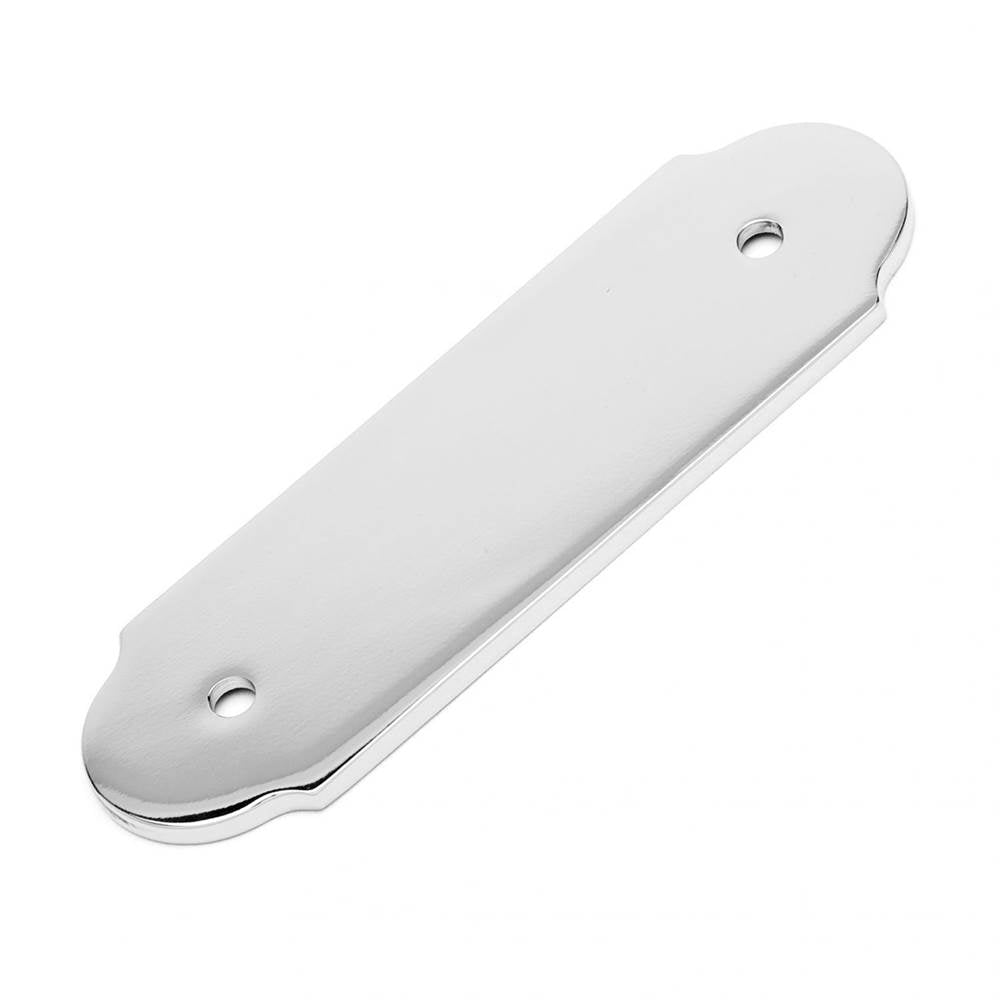 RK International - Smooth Pull Backplate - Polished Nickel