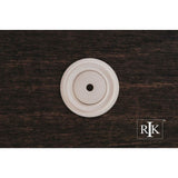 RK International - Plain Single Hole Backplate - Satin Nickel