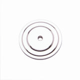 RK International - Plain Single Hole Backplate - Polished Nickel