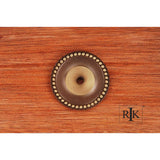 RK International - Beaded Single Hole Backplate - Antique English