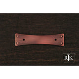 RK International - Bent Rectangle Backplate - Distressed Copper