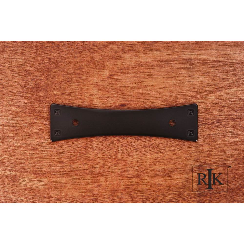 RK International - Bent Rectangle Backplate - Oil Rubbed Bronze
