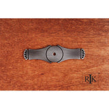 RK International - Curved Gill Ends Backplate - Distressed Nickel