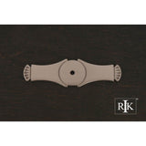 RK International - Curved Gill Ends Backplate - Satin Nickel