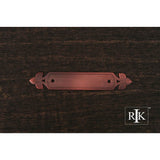 RK International - Backplate with Spade Ends - Distressed Copper