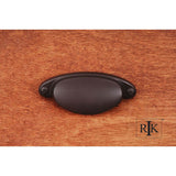 RK International - Elliptical Cup Pull with Dummy Screws - Oil Rubbed Bronze