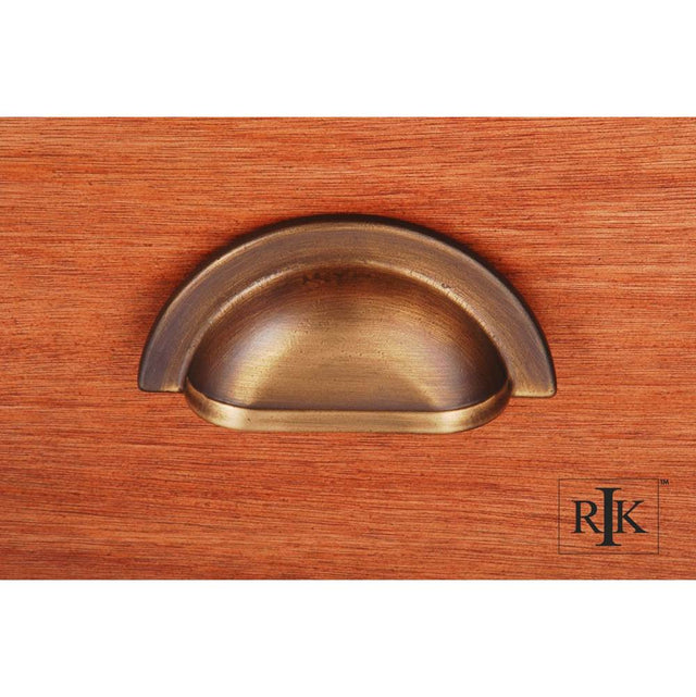 RK International - Smooth Half Circle Cup Pull - Antique English