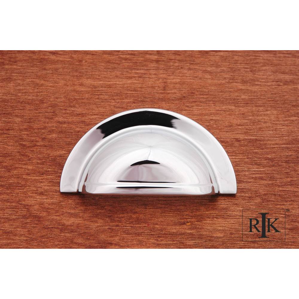 RK International - Smooth Half Circle Cup Pull - Chrome