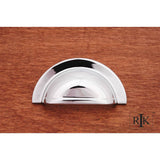RK International - Smooth Half Circle Cup Pull - Chrome