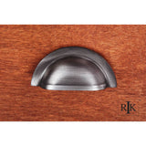 RK International - Smooth Half Circle Cup Pull - Distressed Nickel