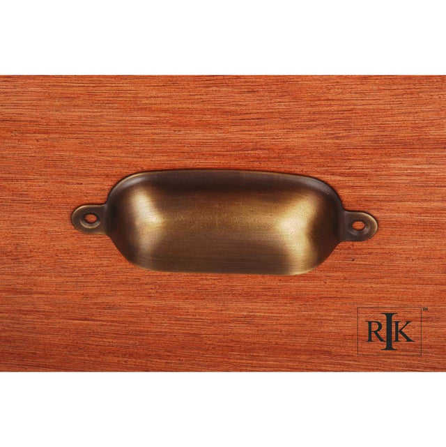 RK International - Flat Box Cup Pull - Antique English