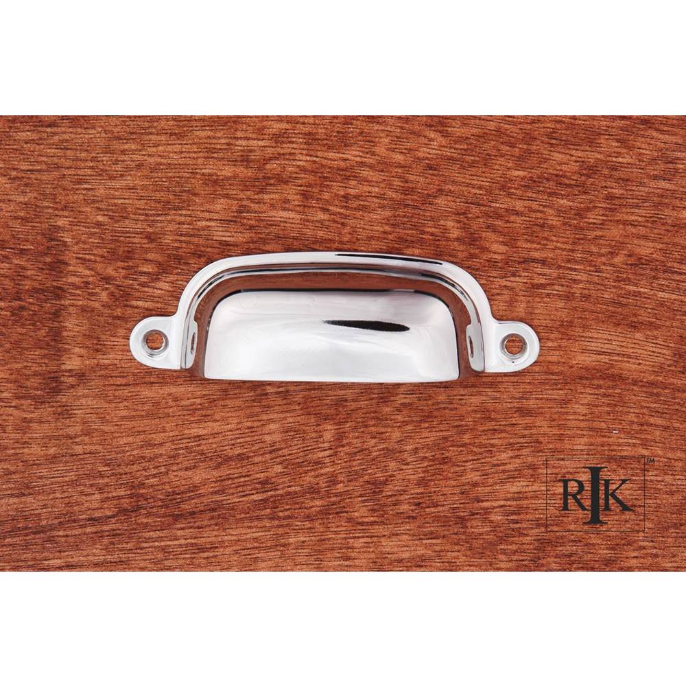 RK International - Flat Box Cup Pull - Chrome