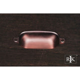 RK International - Flat Box Cup Pull - Distressed Copper
