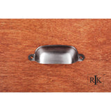 RK International - Flat Box Cup Pull - Distressed Nickel