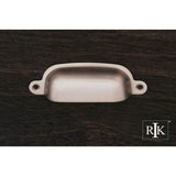 RK International - Flat Box Cup Pull - Satin Nickel