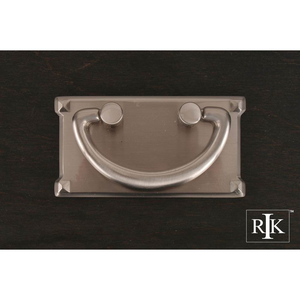 RK International - Rectangular Plated Bail Pull - Satin Nickel