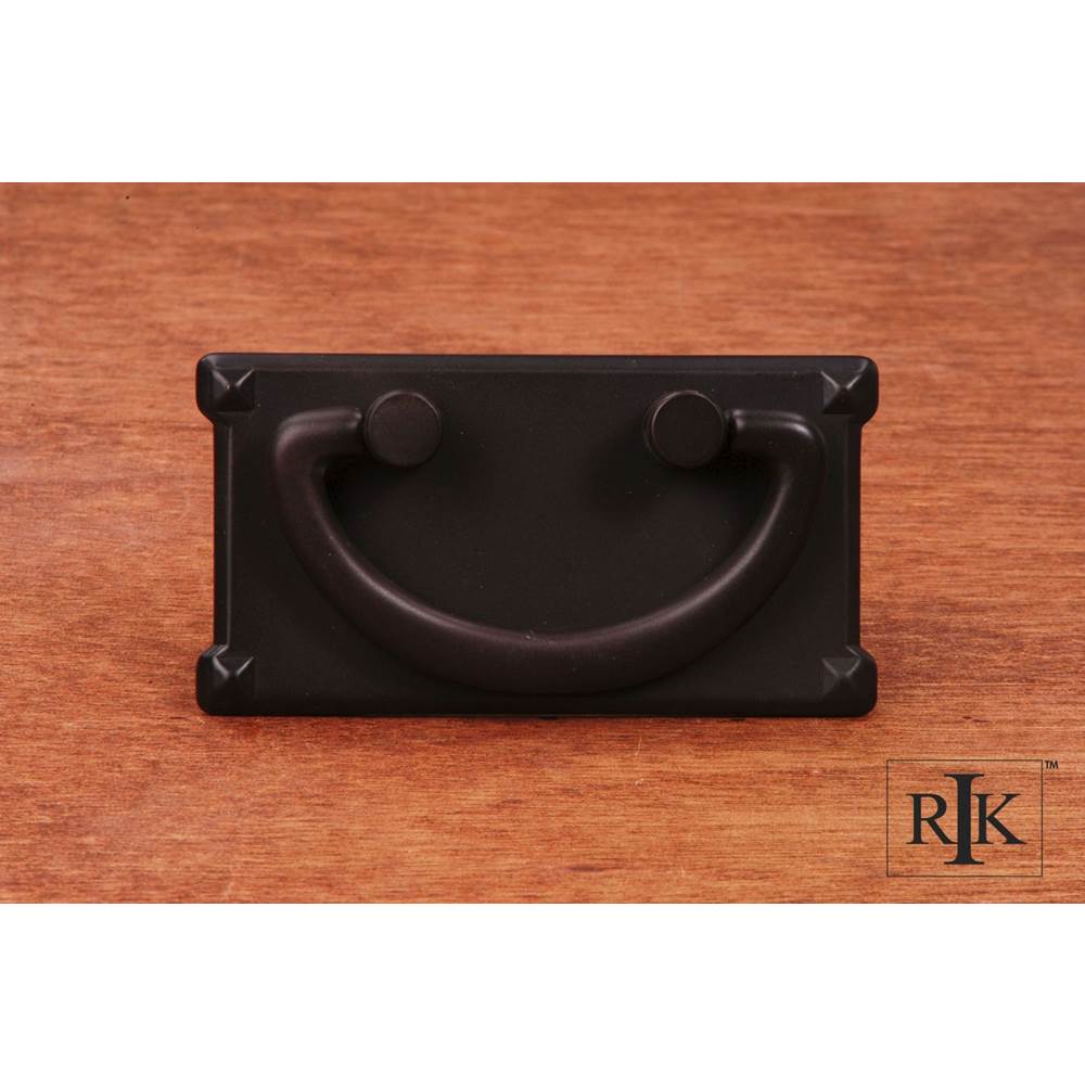 RK International - Rectangular Plated Bail Pull - Oil Rubbed Bronze