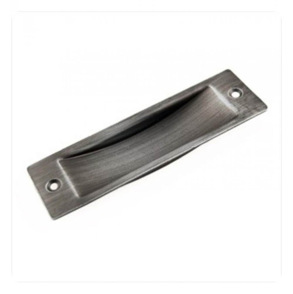 RK International - Thin Rectangle Flush Pull - Distressed Nickel