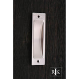 RK International - Thin Rectangle Flush Pull - Satin Nickel