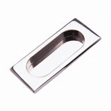 RK International - Thick Rectangle Flush Pull - Polished Nickel