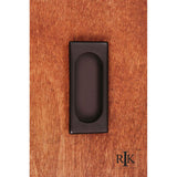 RK International - Thick Rectangle Flush Pull - Oil Rubbed Bronze