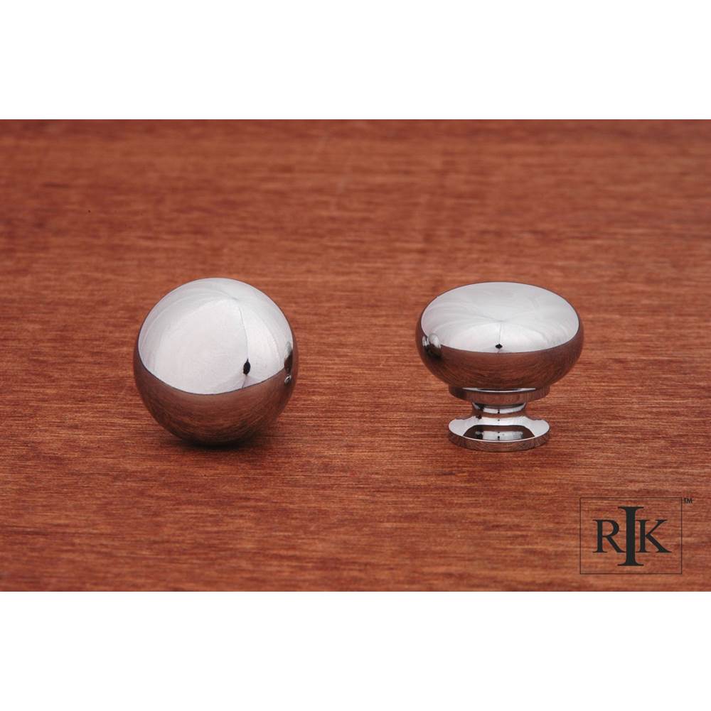 RK International - Globe Mushroom Knob - Chrome
